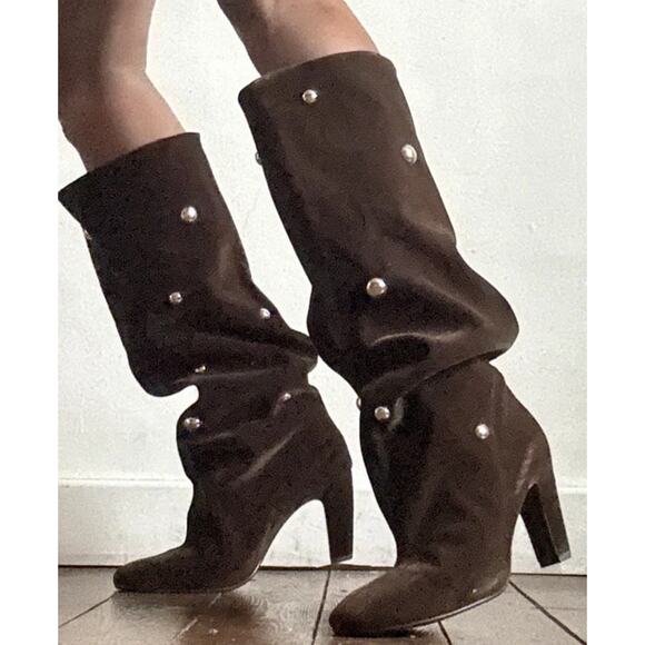 ZARA Knee-High Boots NWT - Picture 6 of 16